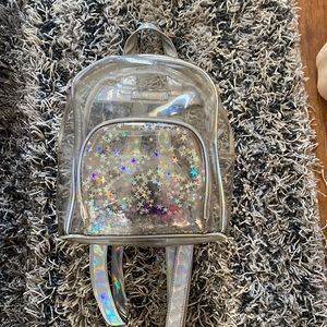 Clear mini backpack